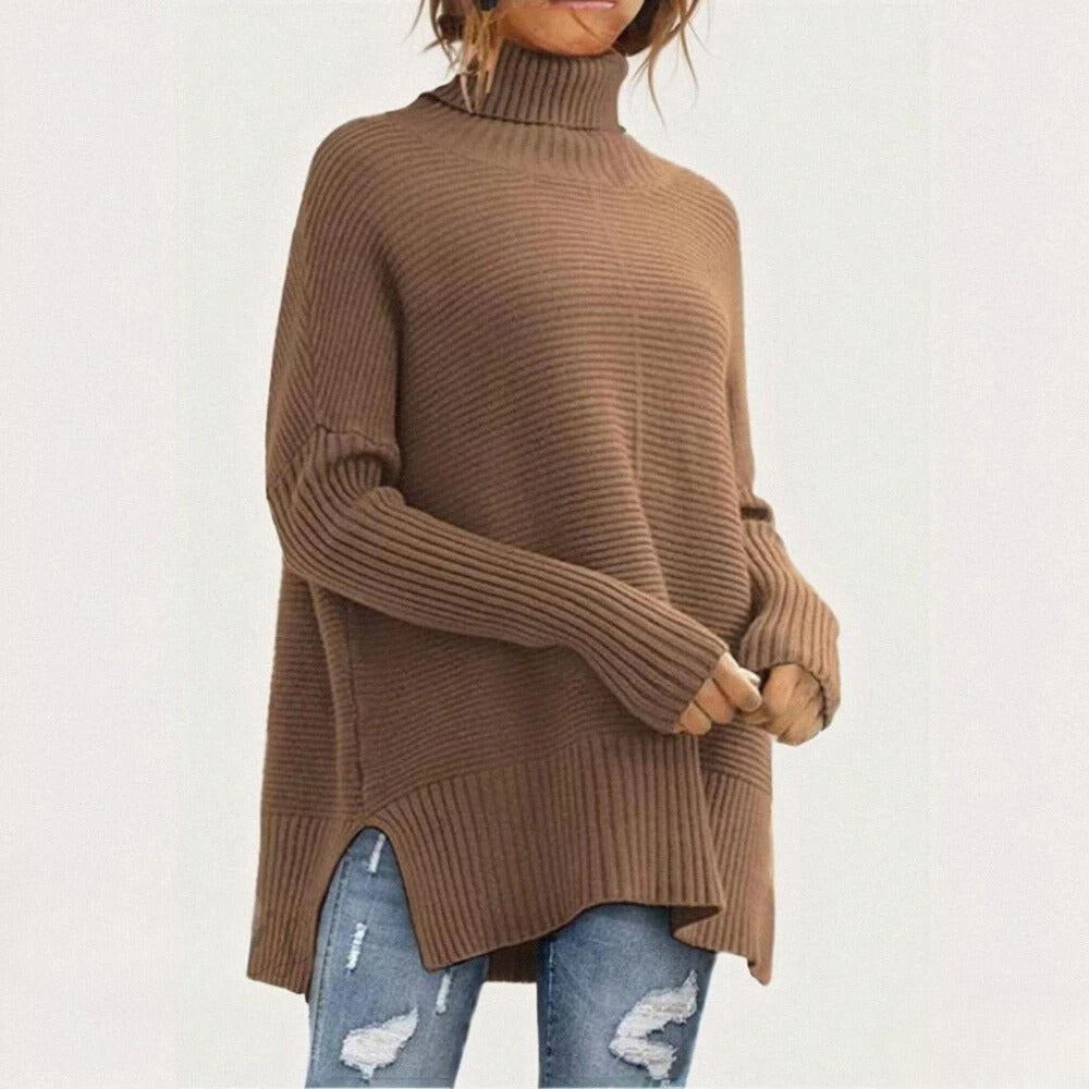 Elegante jersey con detalles de punto únicos