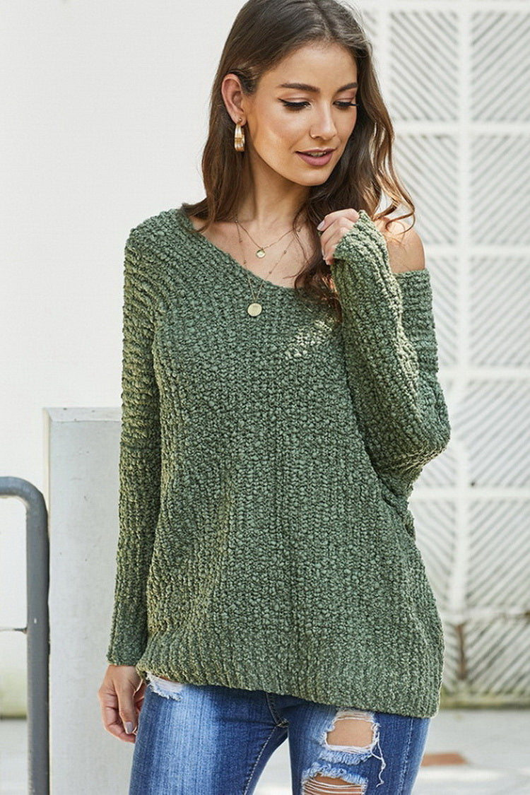 Jersey de punto elástico para mujer