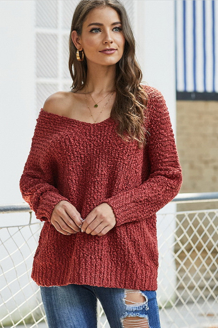 Jersey de punto elástico para mujer