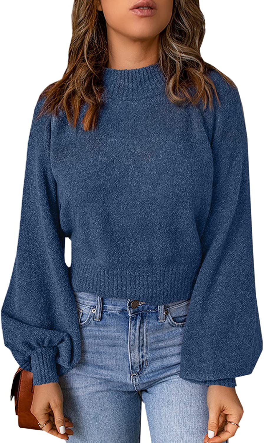 Elegante jersey de mangas anchas y corte holgado