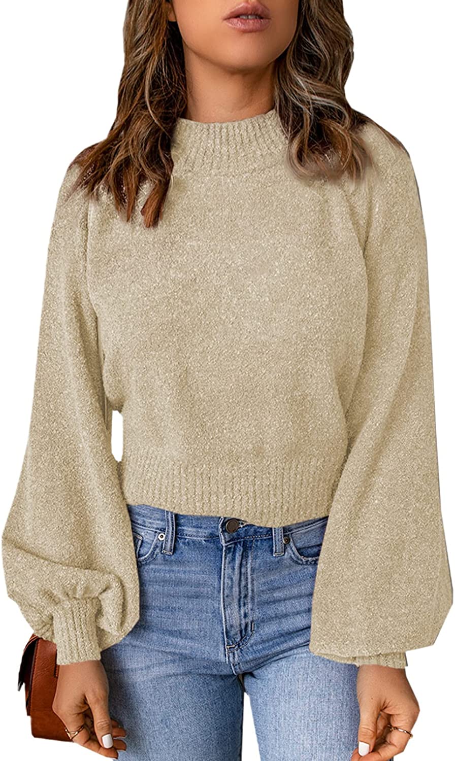 Elegante jersey de mangas anchas y corte holgado