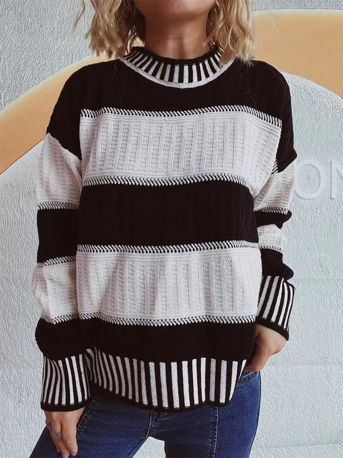 Elena | Suéter de mujer para otoño e invierno, cómodo y desenfadado