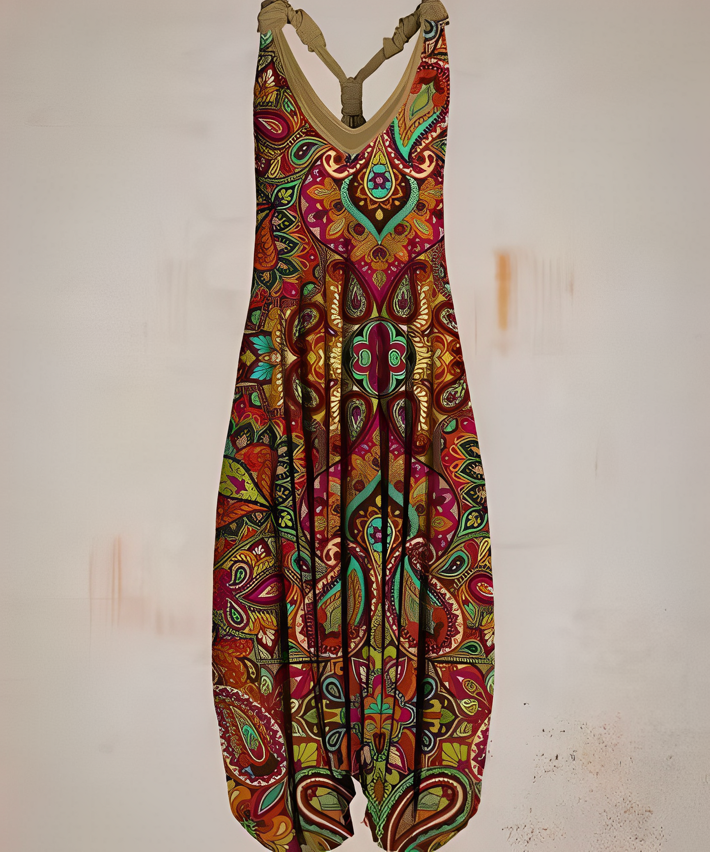 Mono casual de estilo bohemio