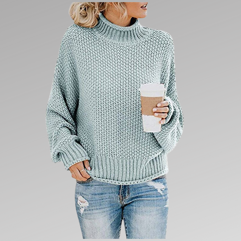 Elegancia y calidez: un elegante jersey de punto para los días más acogedores