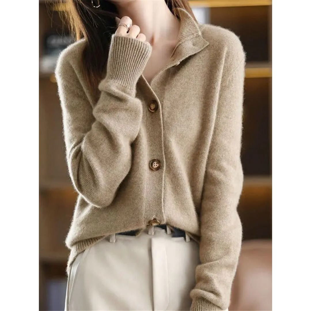 Elegante chaleco de invierno para mujer