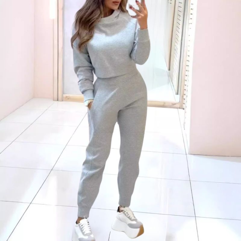 Conjunto de jersey y jogger Heidi-Mode