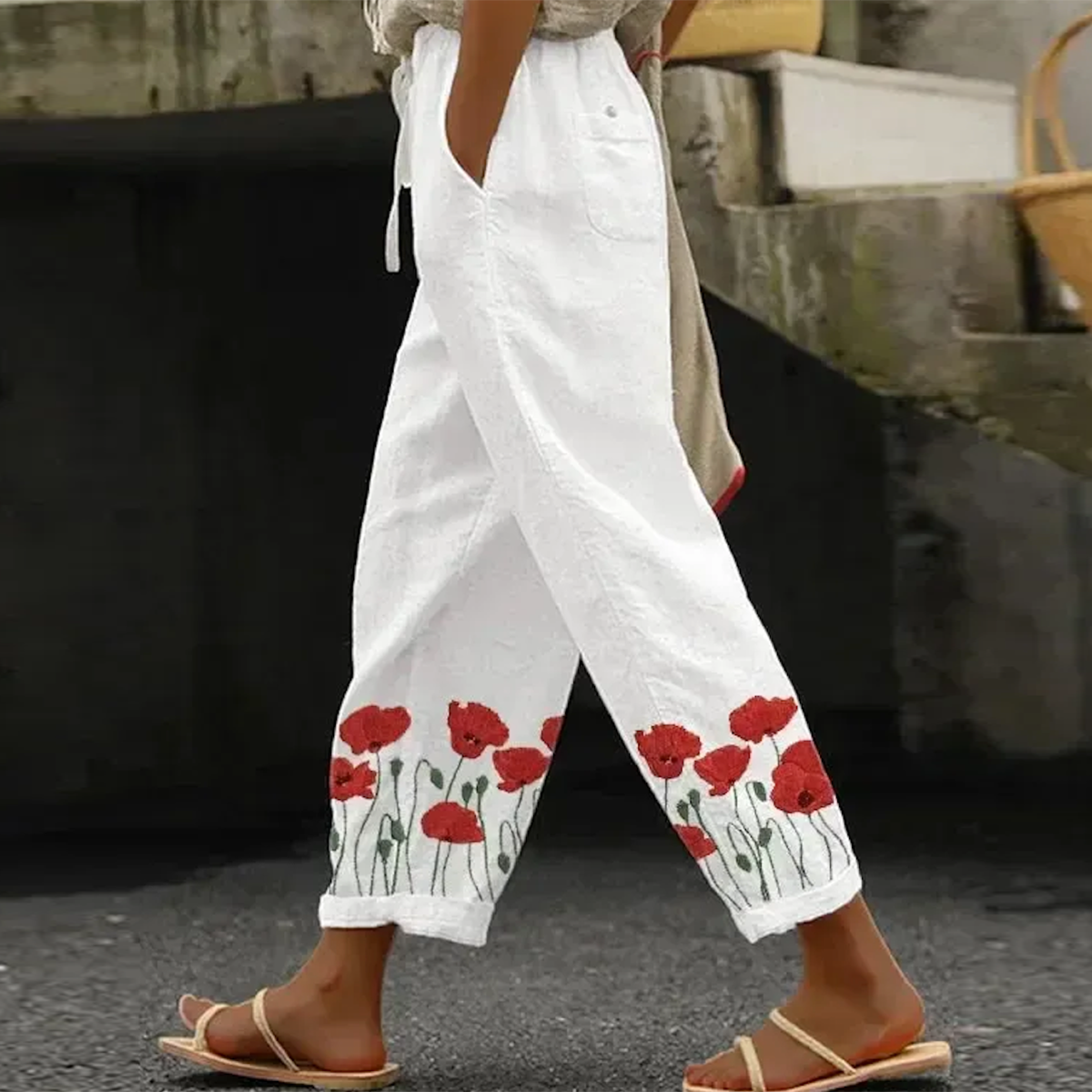 Pantalones de verano relajados y atemporales