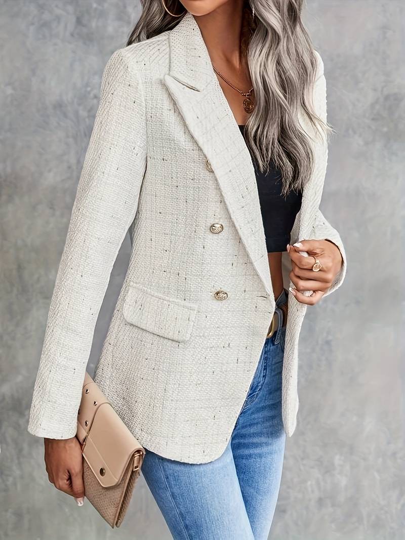Abigail | blazer de manga larga con cuello de solapa