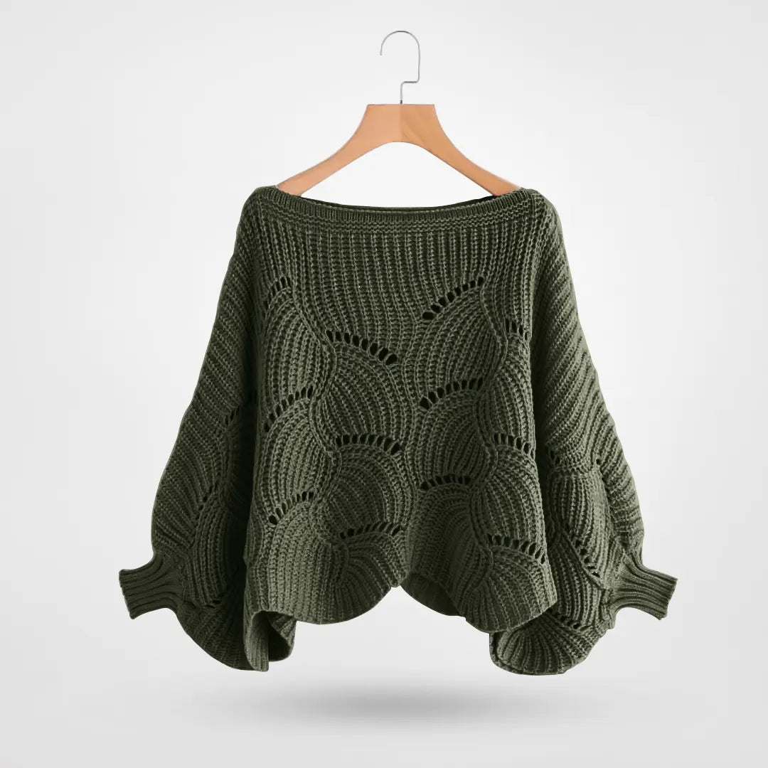 Ainee | Cómoda bufanda de punto para el hombro para mujer