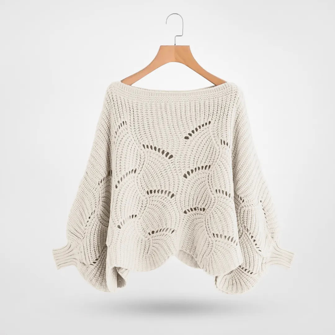 Ainee | Cómoda bufanda de punto para el hombro para mujer