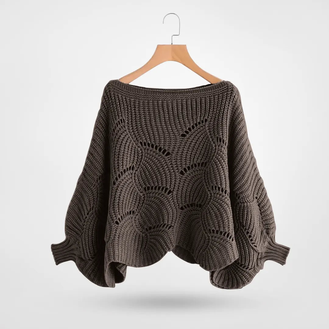 Ainee | Cómoda bufanda de punto para el hombro para mujer