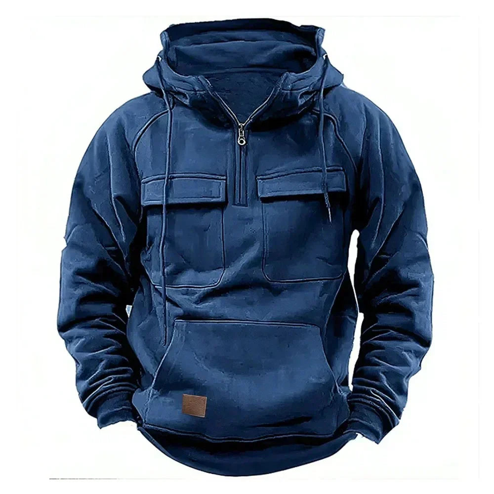 Kaiser | Cálida sudadera con media cremallera