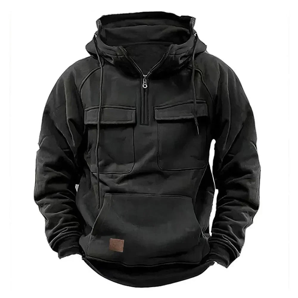 Kaiser | Cálida sudadera con media cremallera