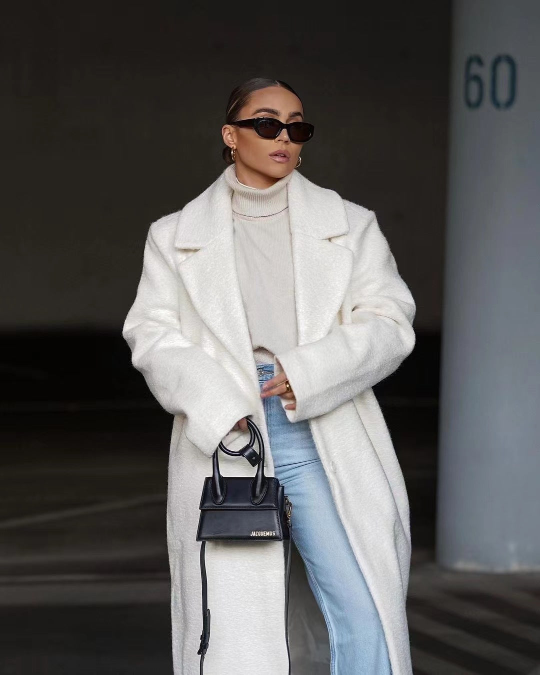 Elegante abrigo para mujer | Cálido para otoño e invierno