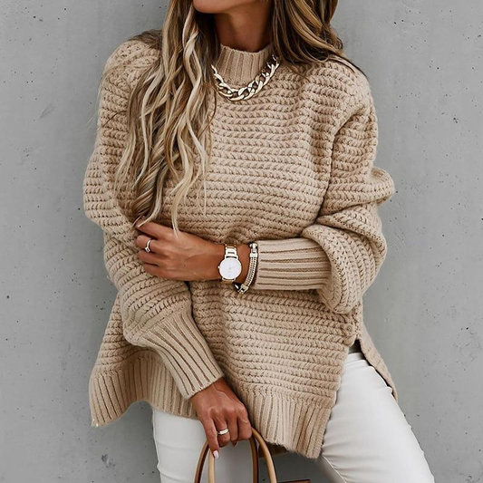 Hattie - moderno jersey de punto con recortes