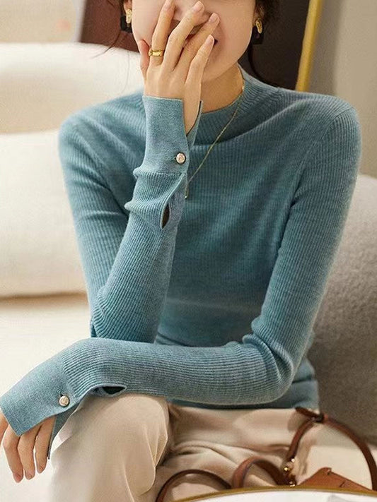 Jersey Dalila | Jersey de punto con cuello alto