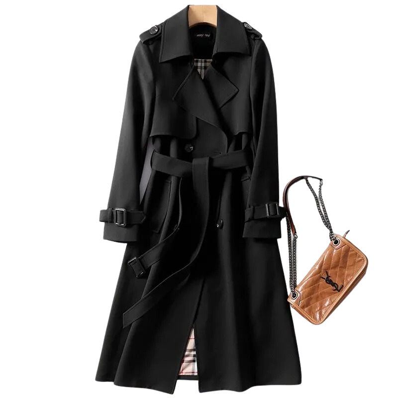 Elegante gabardina para mujer