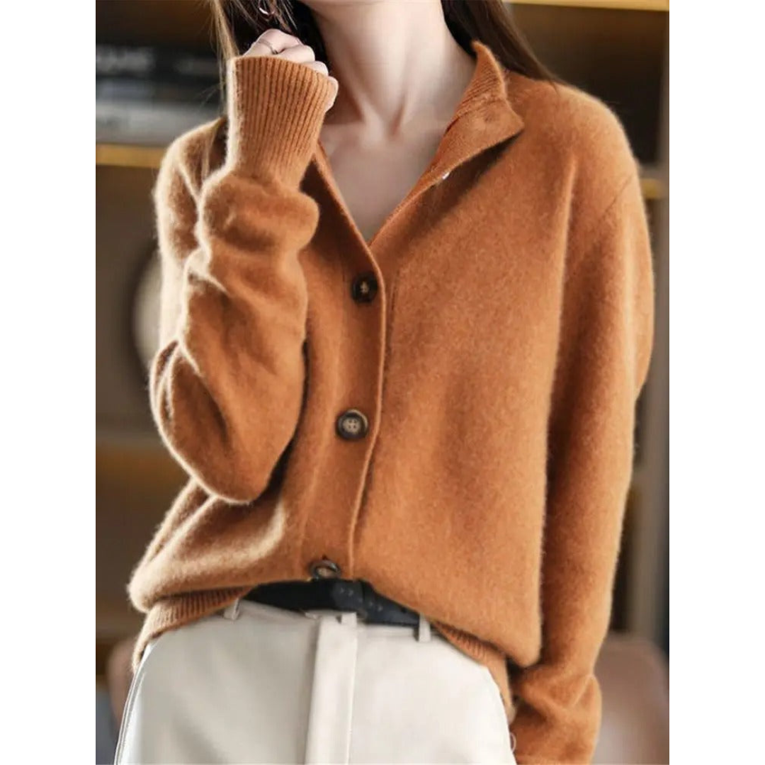 Elegante chaleco de invierno para mujer