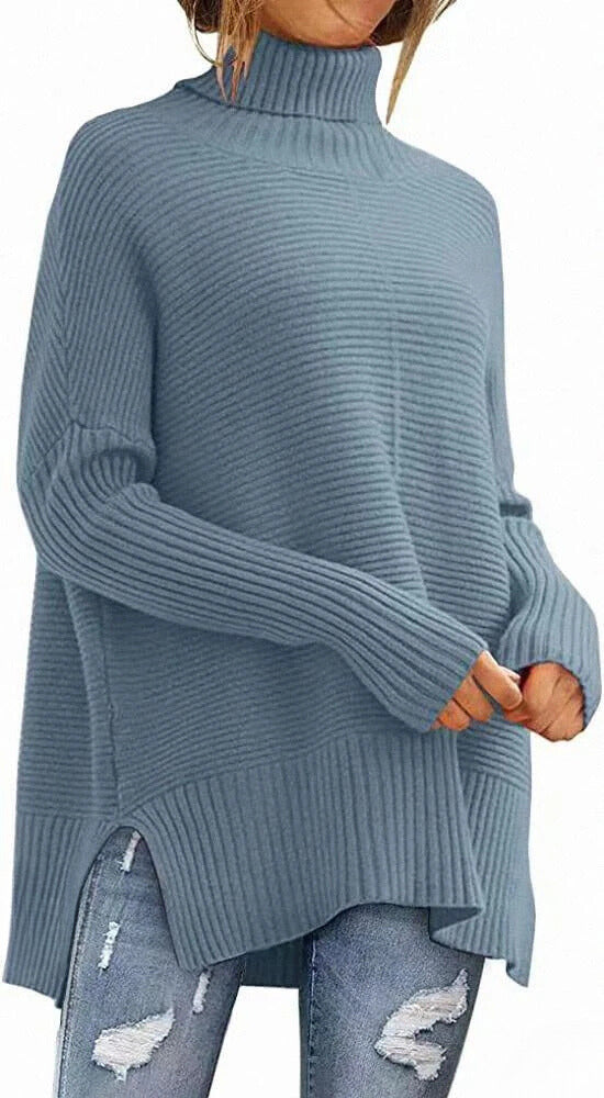 Elegante jersey con detalles de punto únicos