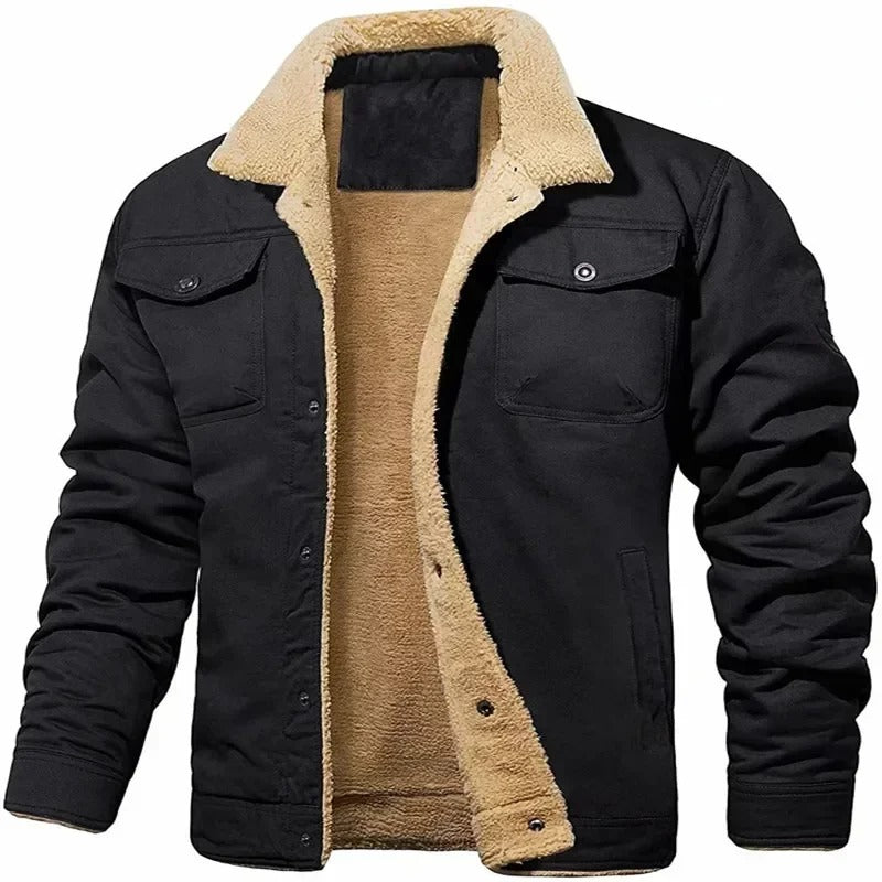Chaqueta bomber casual de lana para hombre | Perfecta para días informales
