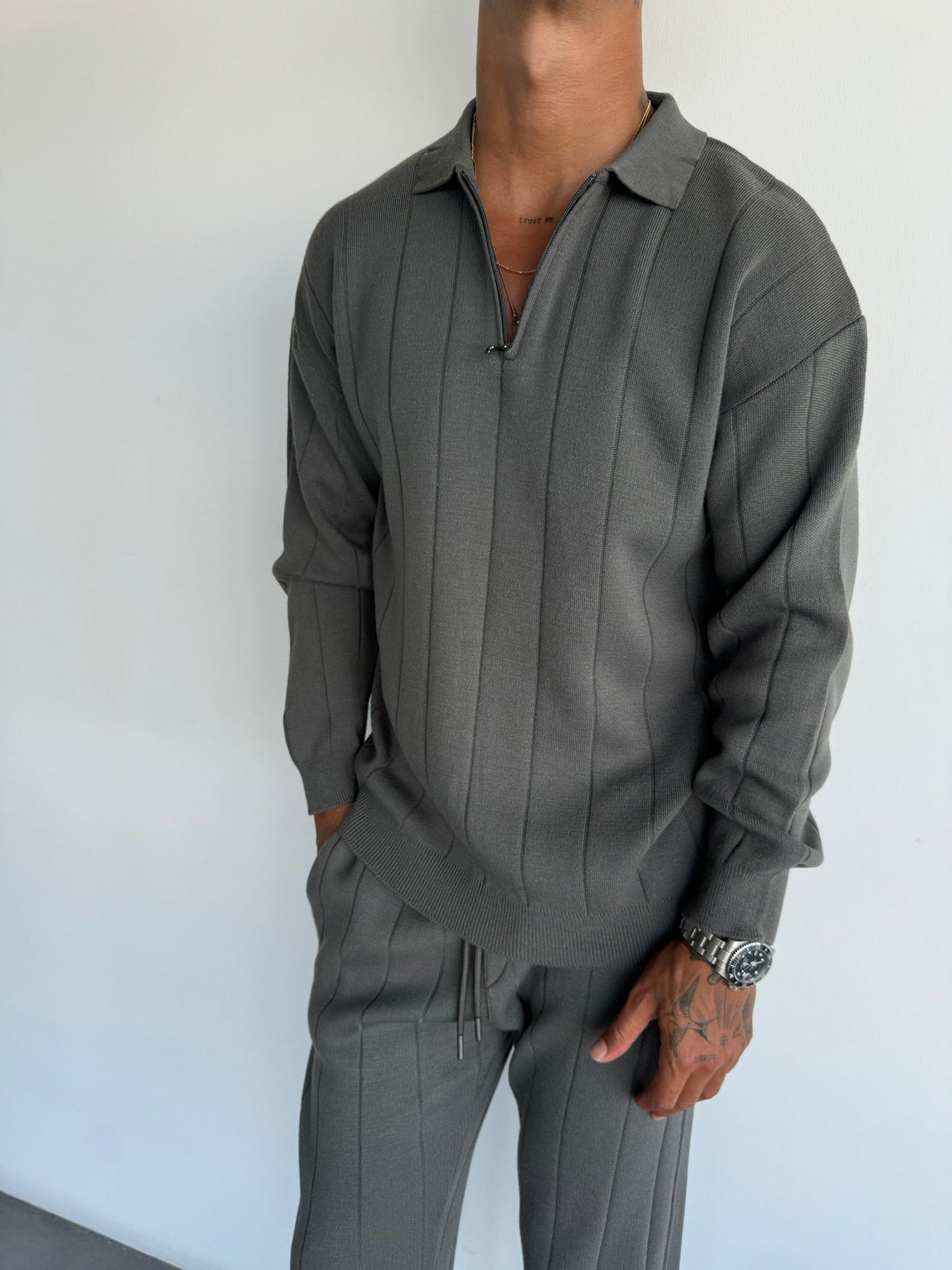 Eden | Sudadera Polo Cremallera