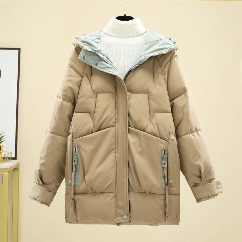 Chaqueta cálida con capucha | Adele