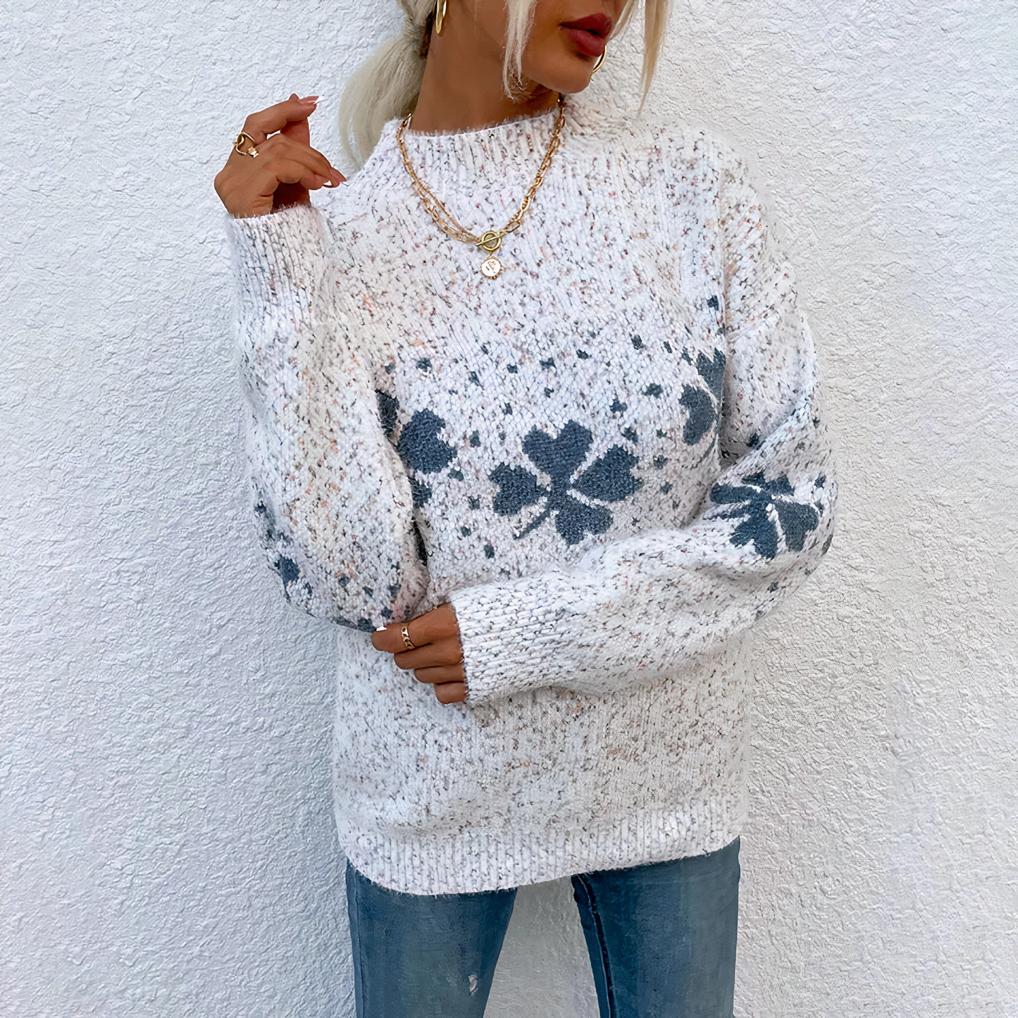 Jersey Yveline | Jersey de abrigo para mujer