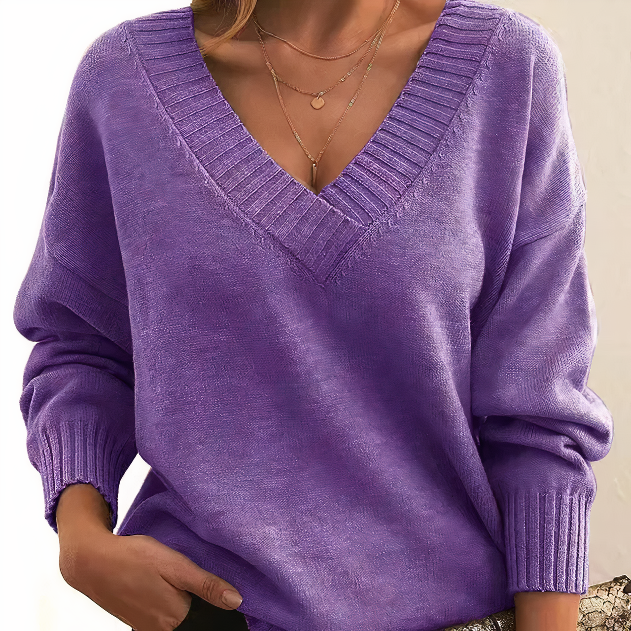 Jersey de cachemira de moda | Otoño
