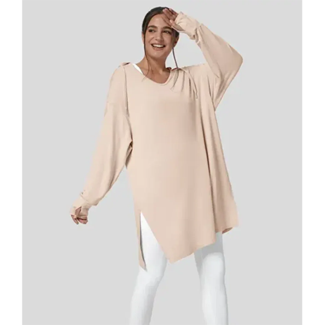 Jersey informal oversize de mujer