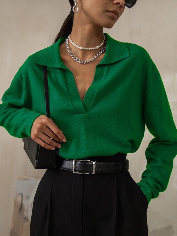 Jasper | Jersey informal con cuello