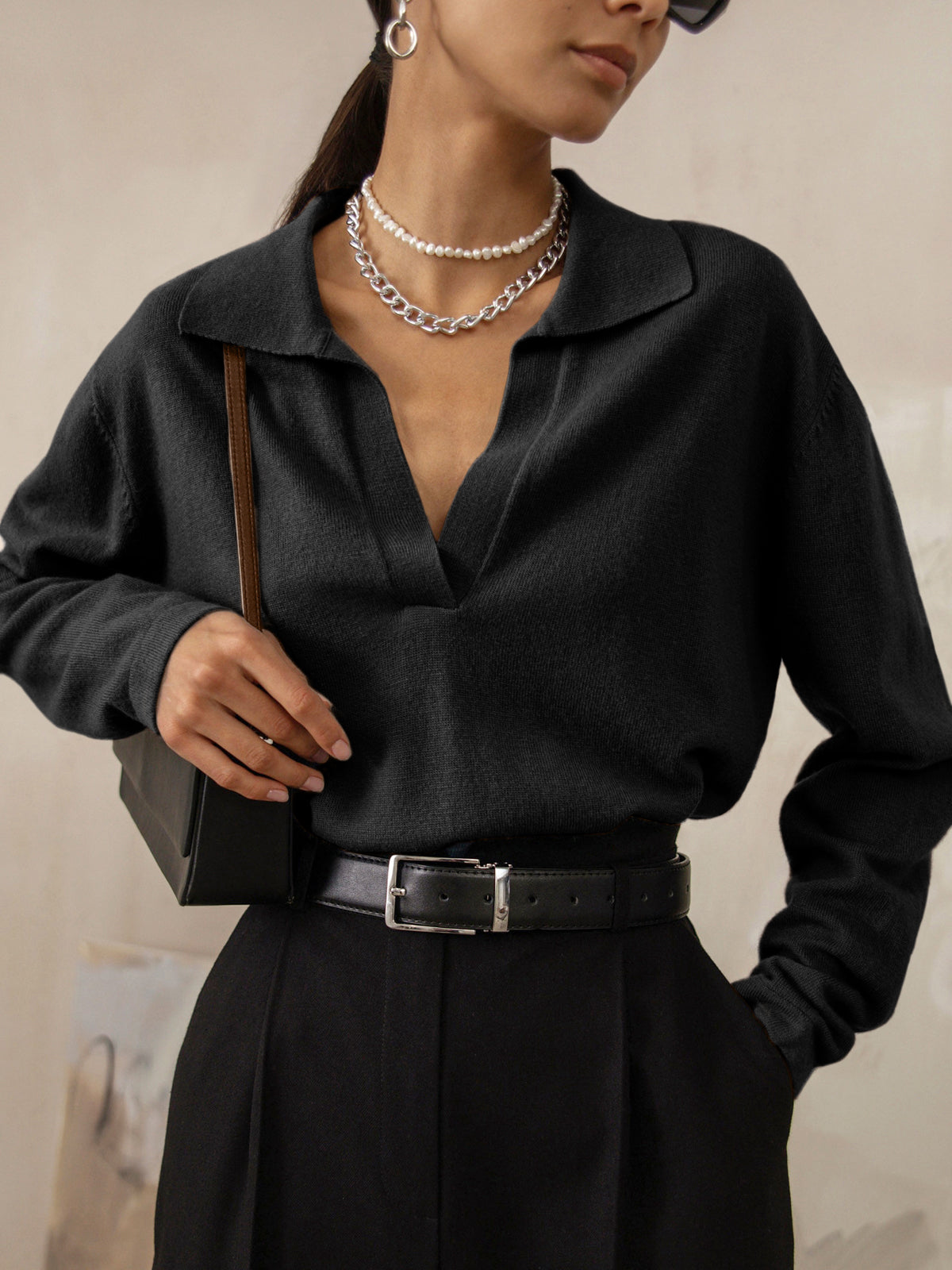 Jasper | Jersey informal con cuello