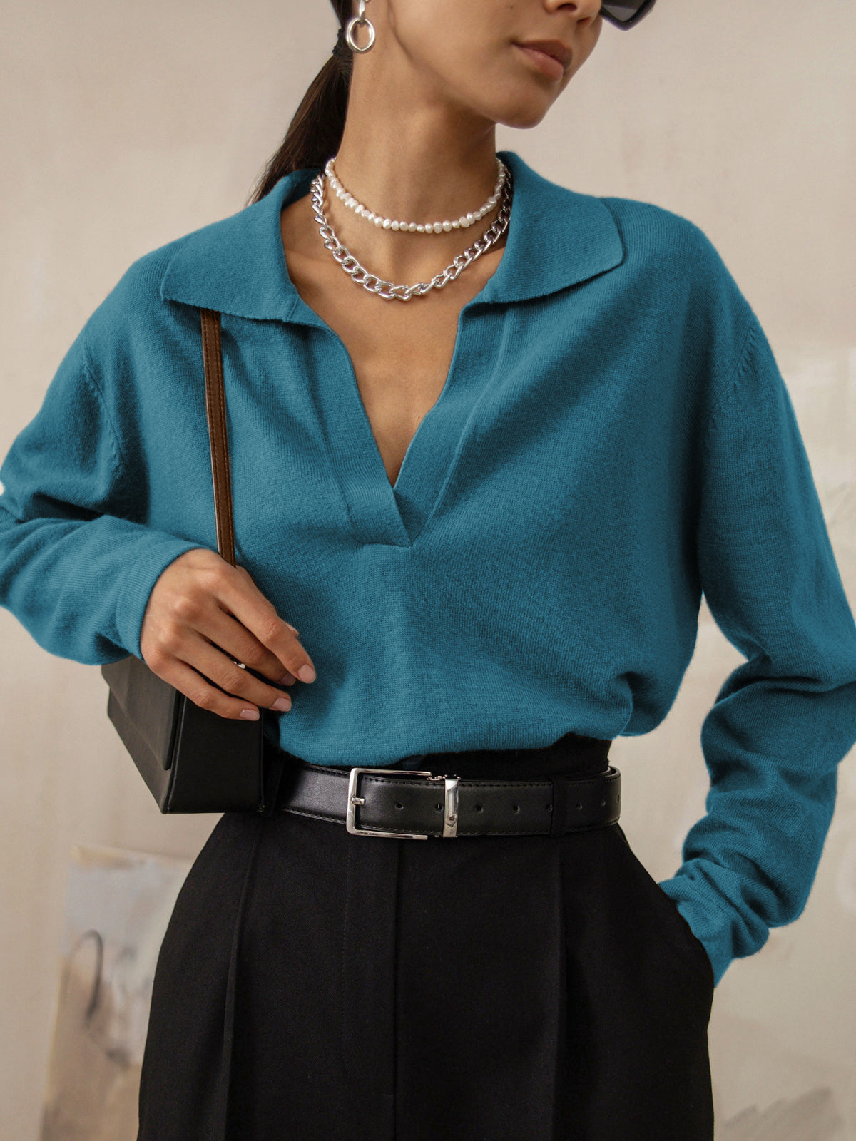 Jasper | Jersey informal con cuello