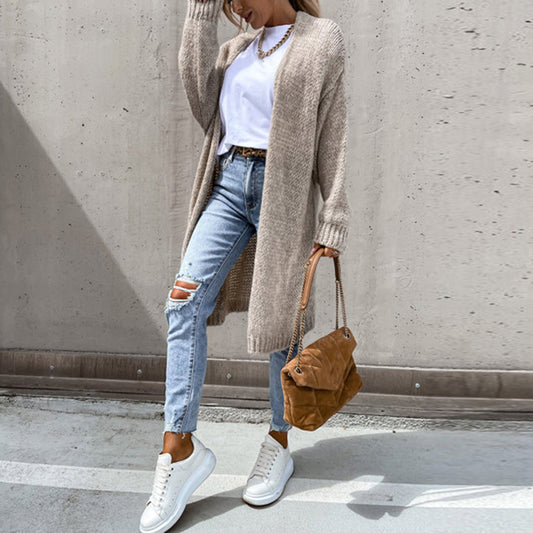 Marissa - Chaqueta larga de moda para mujer