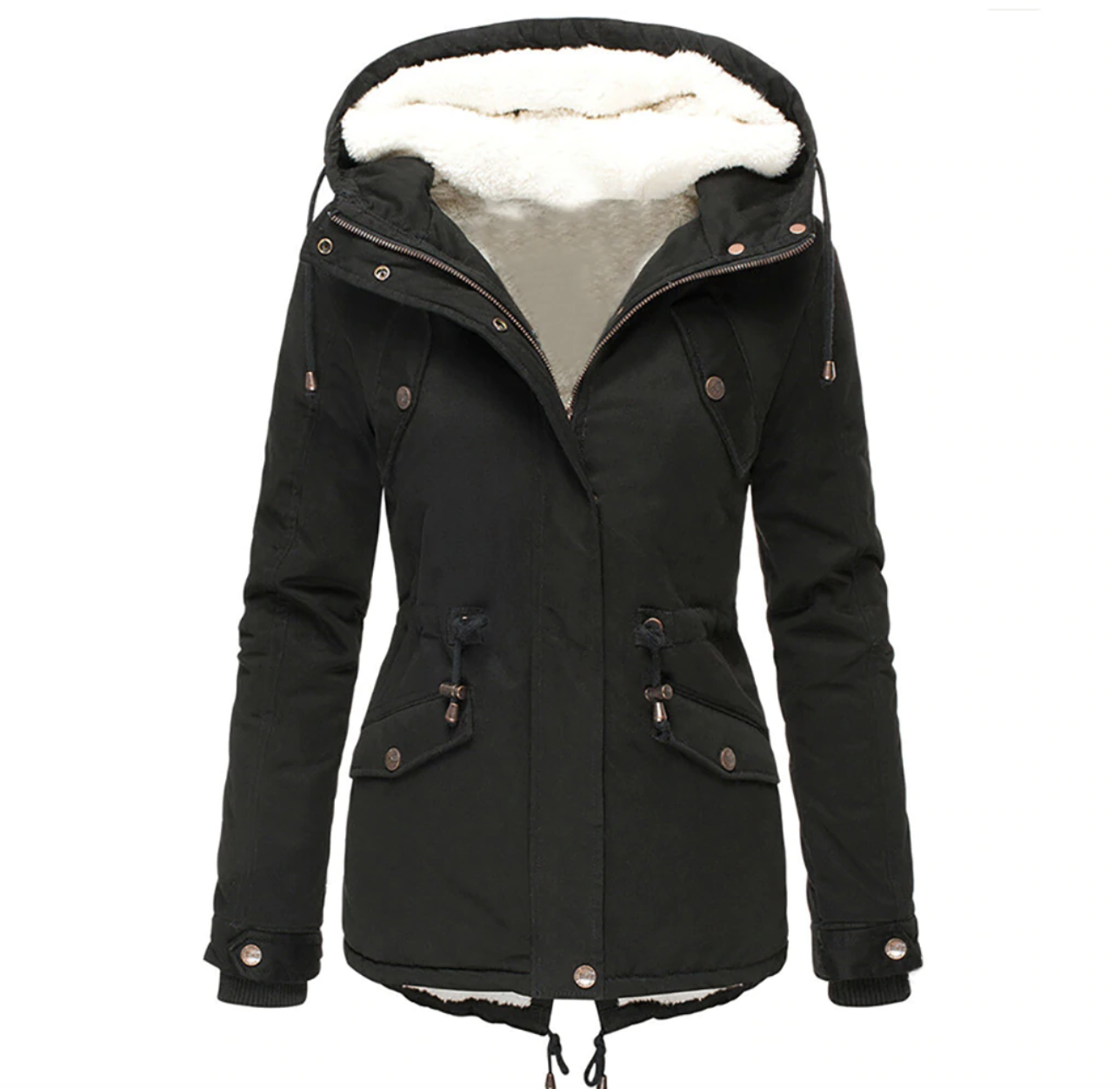 Cómoda chaqueta de mujer para otoño e invierno
