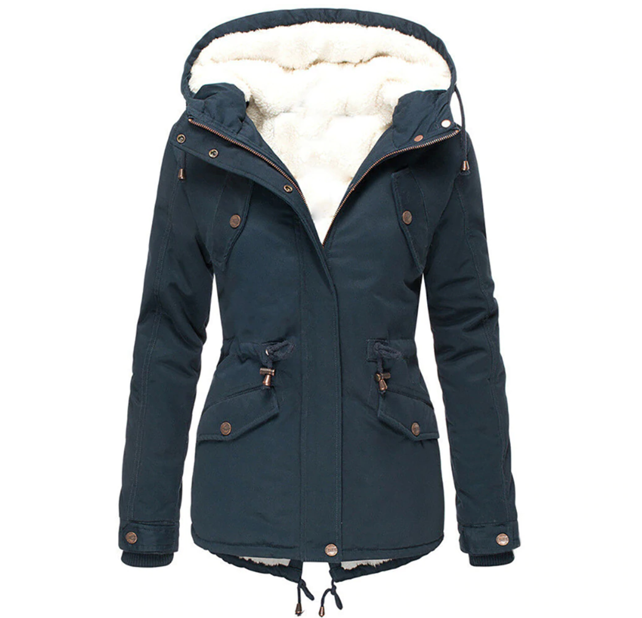 Cómoda chaqueta de mujer para otoño e invierno