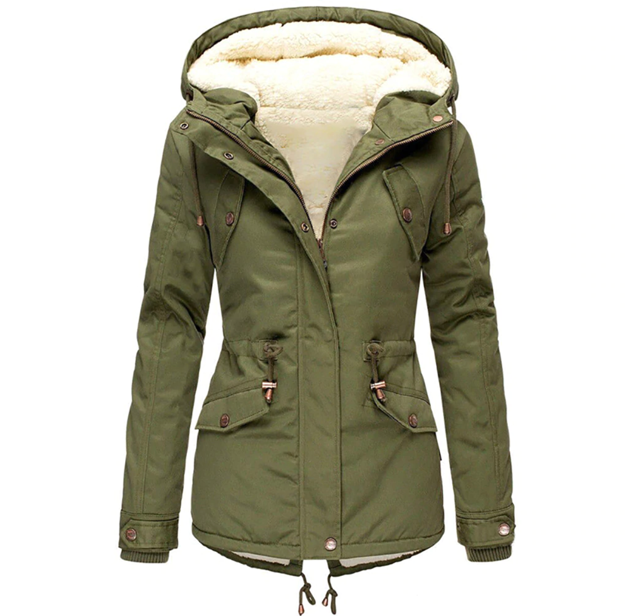 Cómoda chaqueta de mujer para otoño e invierno