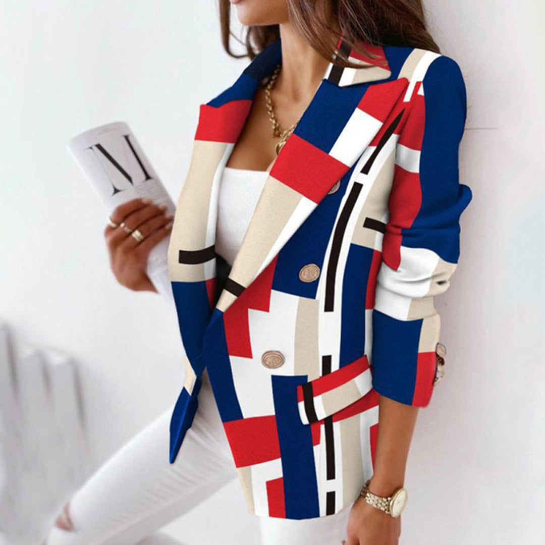 Manon - Blazer de cuadros