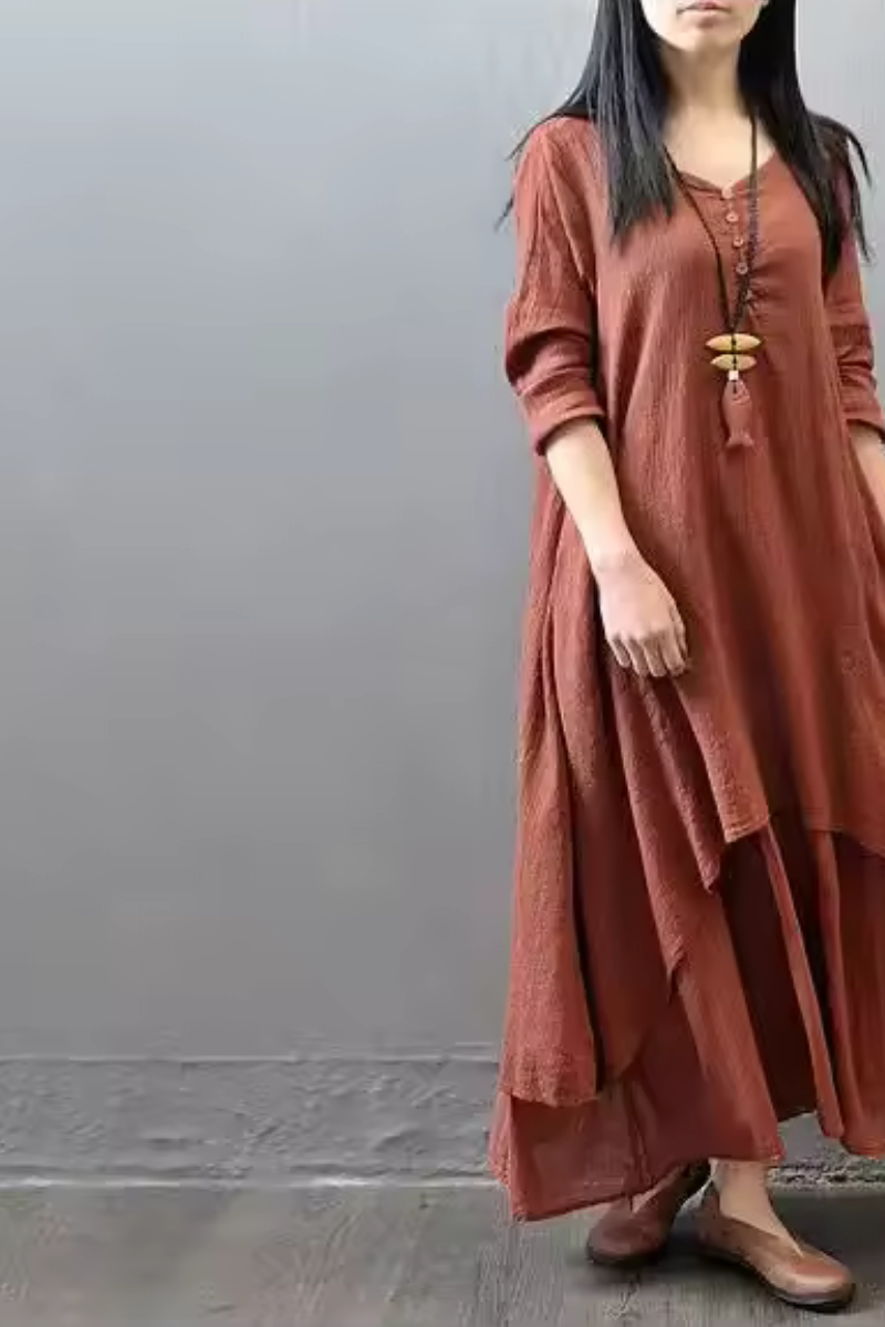 Briony | Dos falsos vestidos de lino