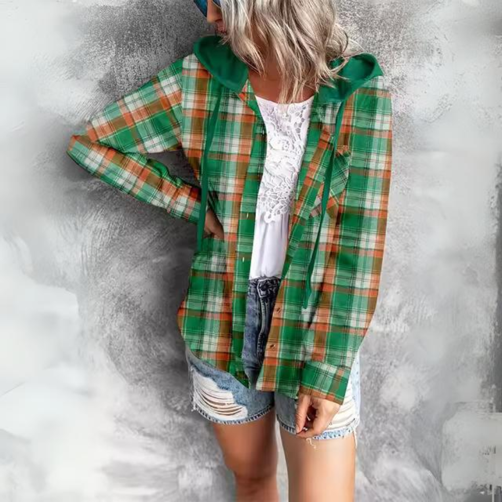 Britta | Sudadera informal a cuadros
