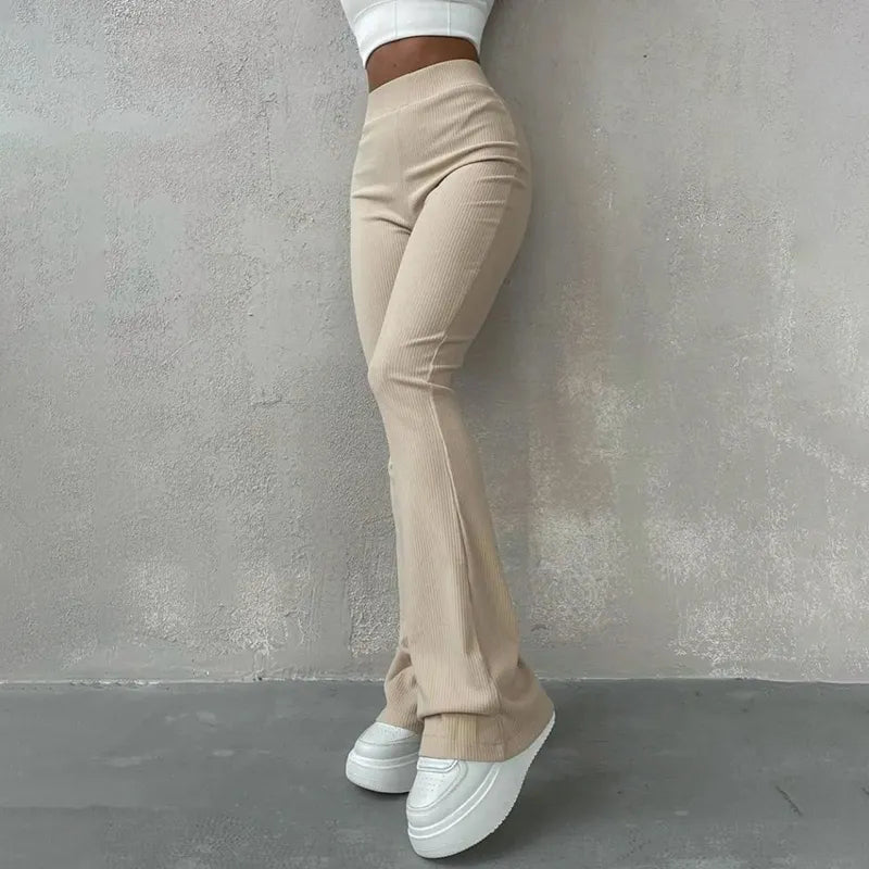 Lucee - Elegantes pantalones de franela para mujer