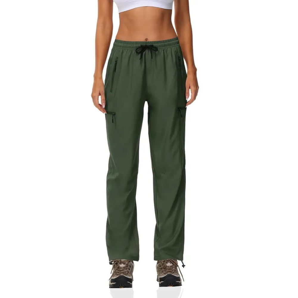 Pantalones de chándal con cordón para mujer