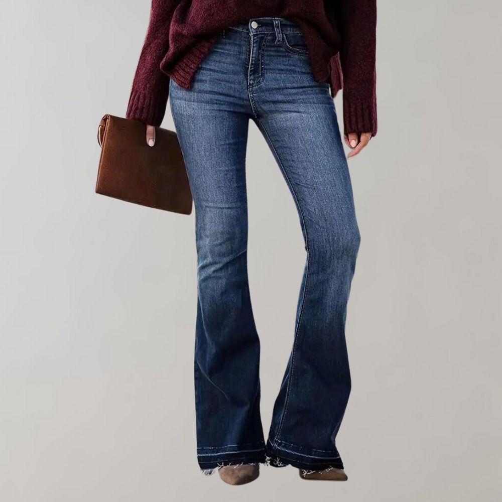 Pantalones acampanados casual