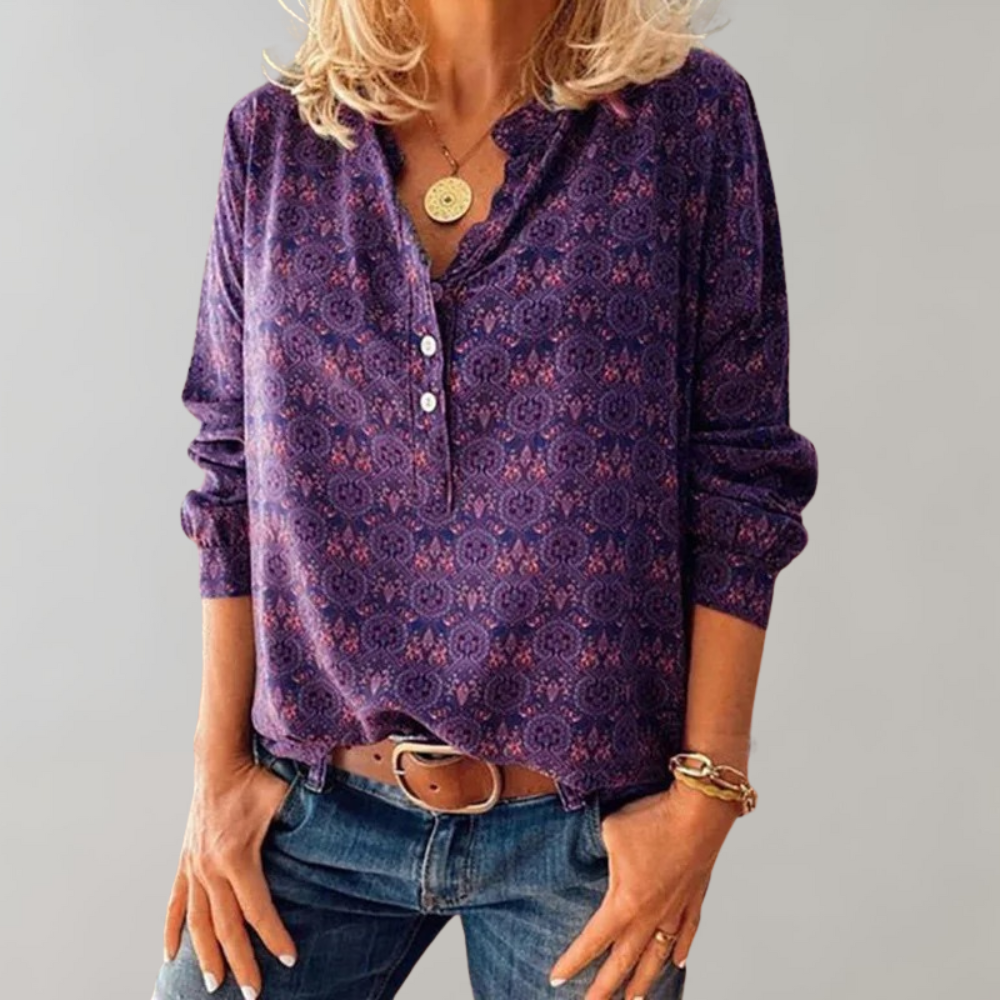 Amalie - Blusa vintage de mujer