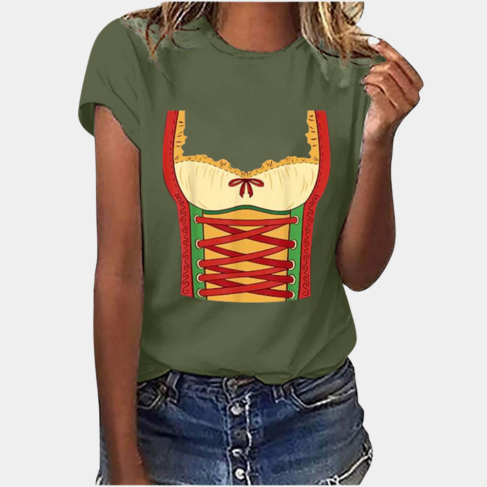 Marie - Camiseta estampada para mujer - Divertida y única