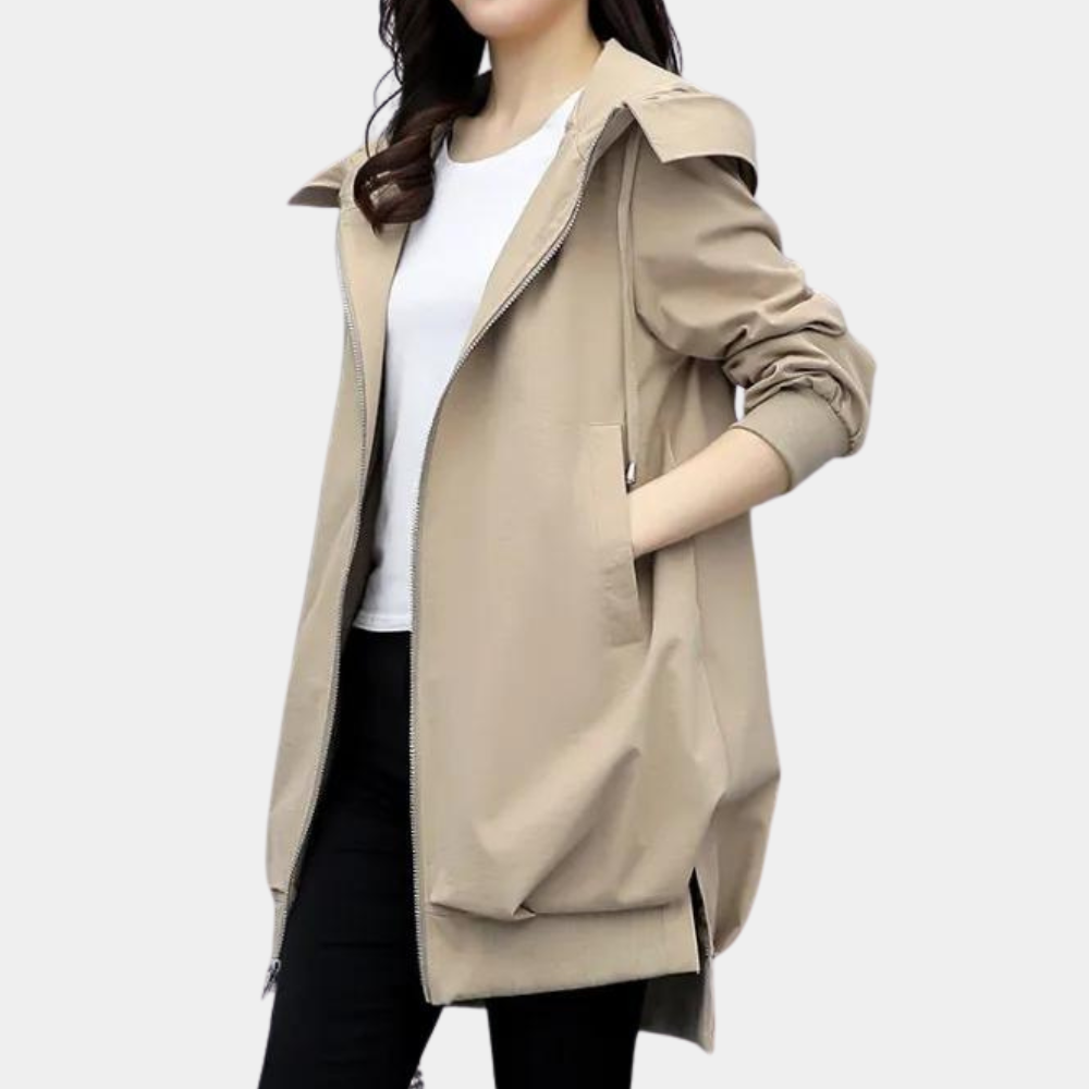 Isabella | Elegante abrigo largo para mujer