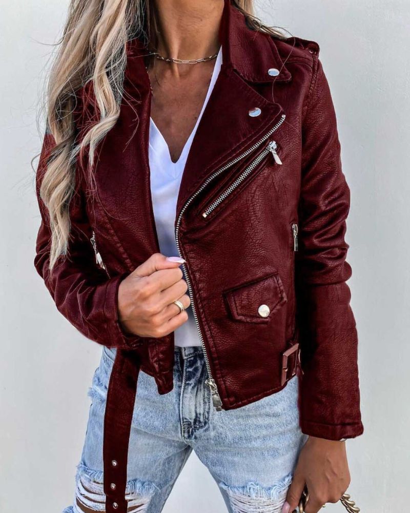 Chaqueta de cuero de verano | Casey