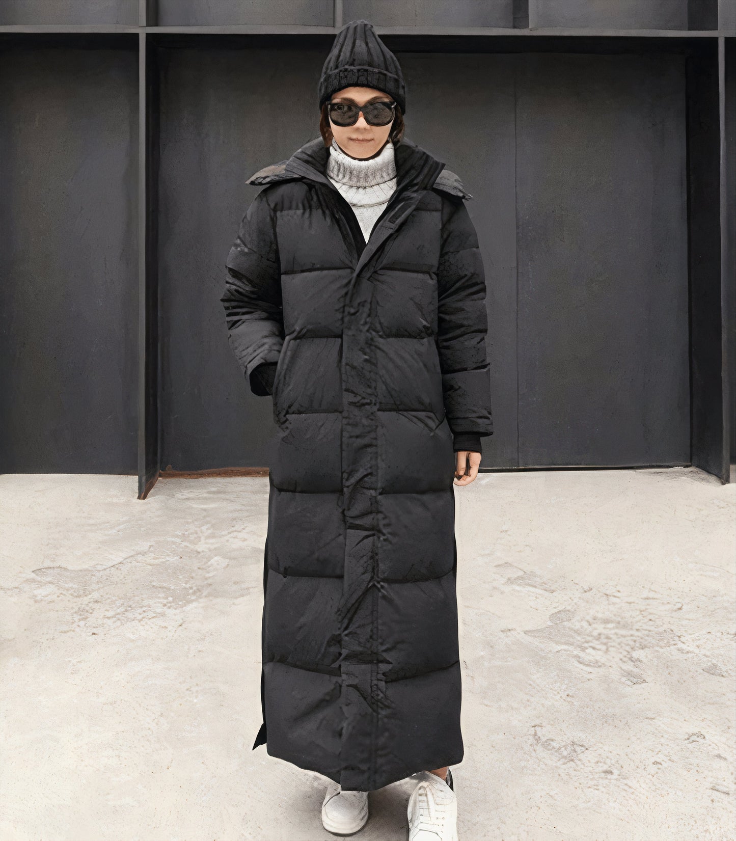 Abrigo de invierno parka oversize para mujer | Cilla