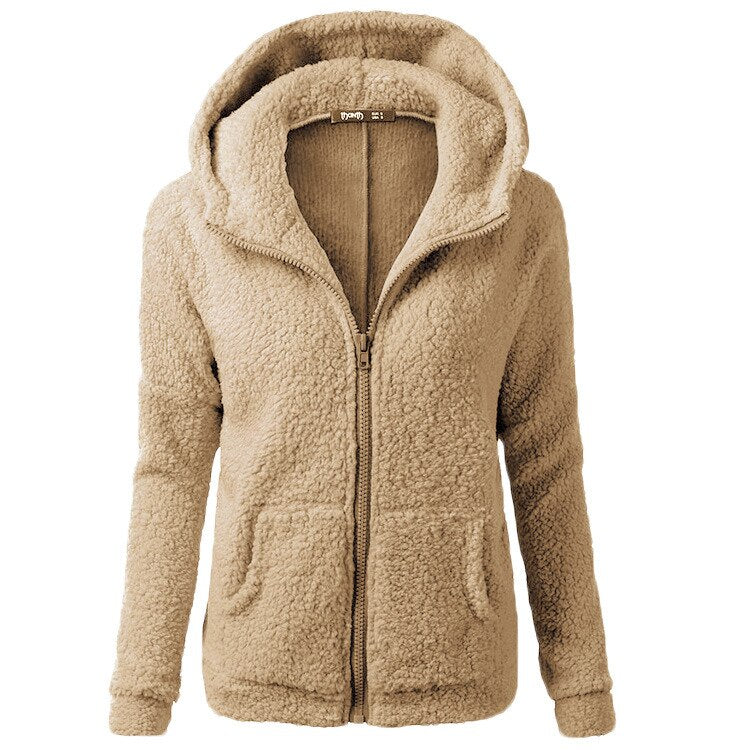 Chloe - Chaqueta de forro polar suave - Cálida y versátil