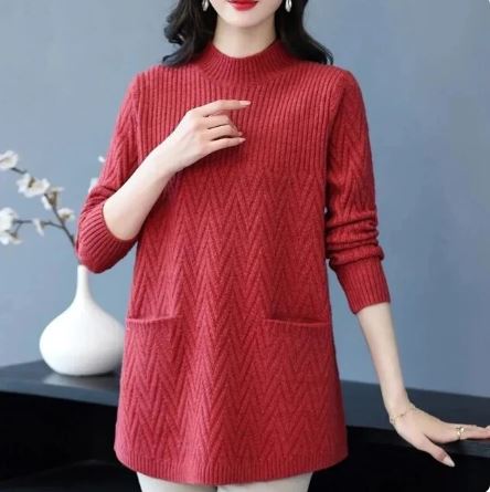 Margarete | Jersey de cuello alto para mujer