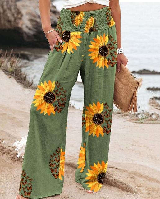 Alula - Pantalones de yoga acampanados de cintura alta